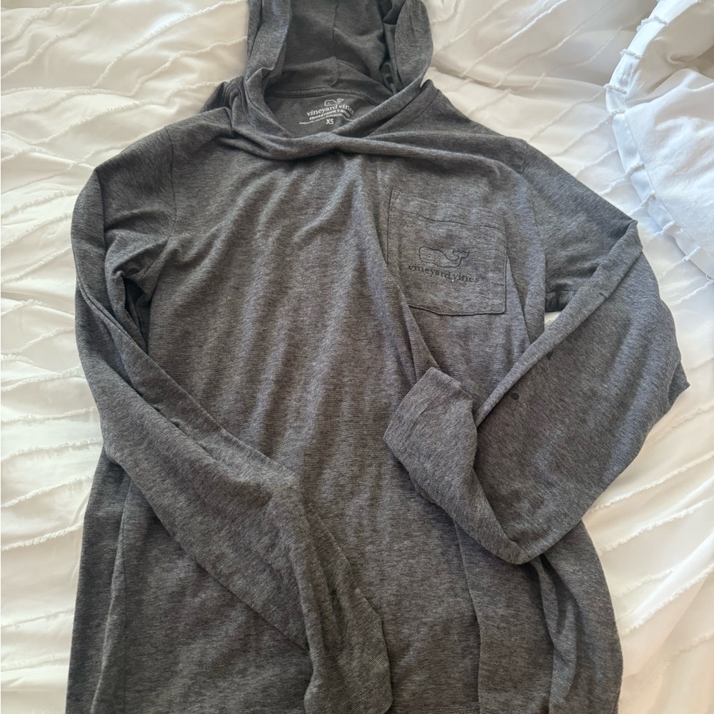 Vineyard Vines Gray Long Sleeve Tee